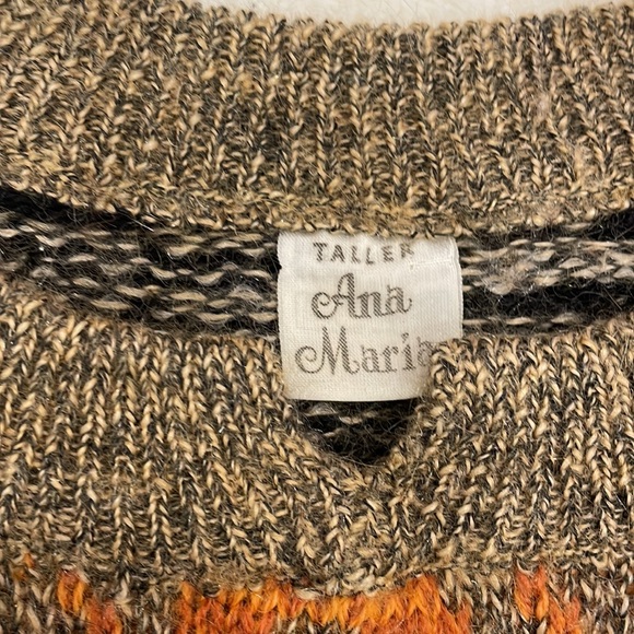 Vintage Wool Sweater Made in Chile - Picture 4 of 11